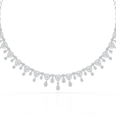 5 CT Lab Grown Diamond Bridal Necklace